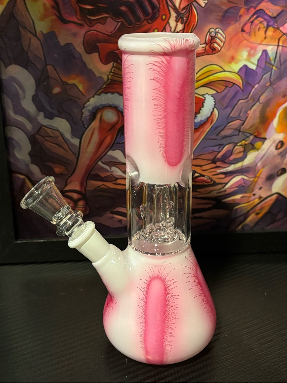 Pink Glass Home Art -